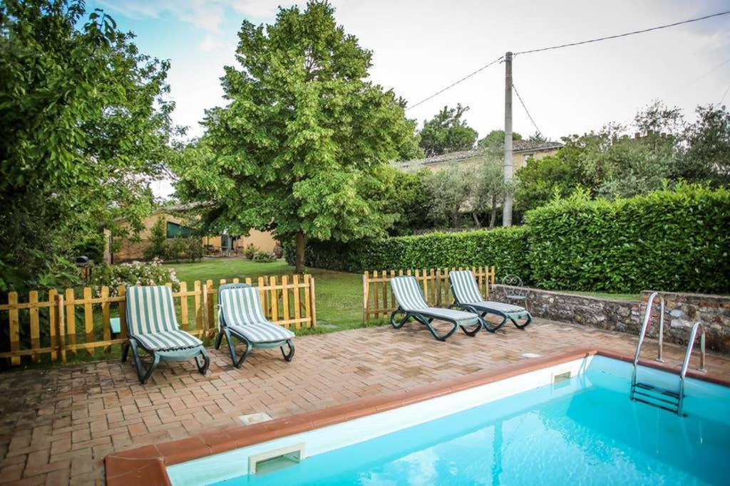 Villa Capannina Vico d'Arbia Buitenkant foto