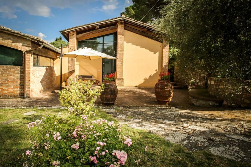 Villa Capannina Vico d'Arbia Buitenkant foto